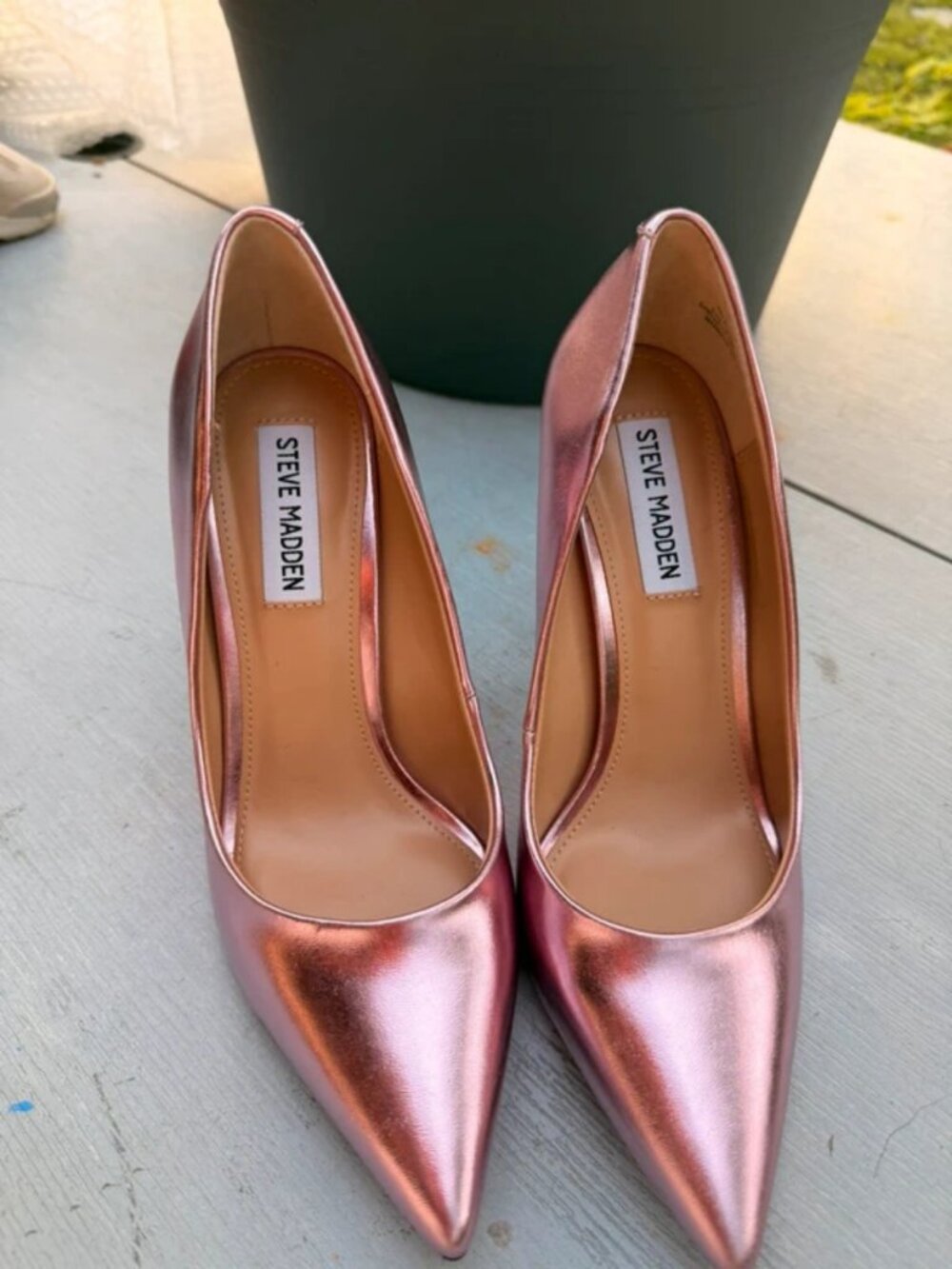 Steve Madden Pink Stilettos Size 6.5